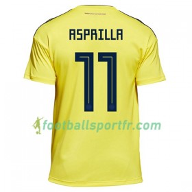 Tenue Colombie Asprilla 11 Domicile Coupe du monde 2018 Maillot de Foot